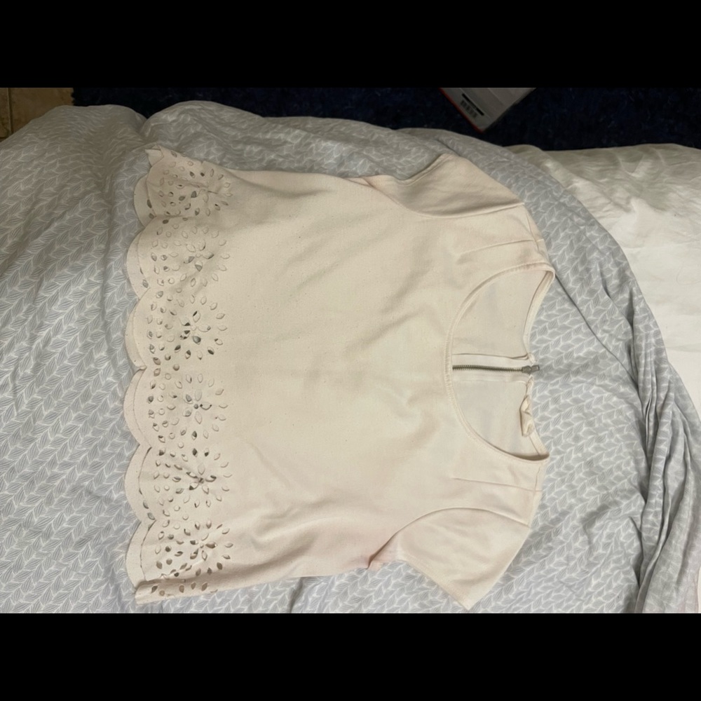 White/Off-White Crop